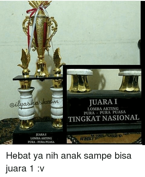 Menang 5 Kejuaraan Ini Sama Sekali Nggak Ada Bangga-Bangganya